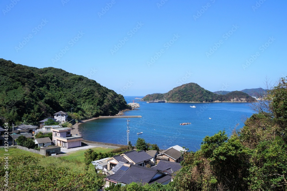 天草市牛深・下須島の風景 天草市牛深・下須島の風景