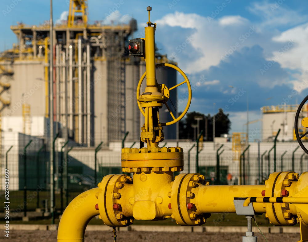 valve in the LNG gas transmission system valve in the LNG gas transmission system