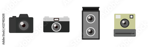 いろいろなカメラ　輪郭線なし