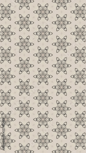 Geometrically prepared seamless pattern work (Star, Triangle, Quadrangular, Square, Metal Color, Wooden Floor, Black and White, Tiles, Industrial, Flower, Nature)