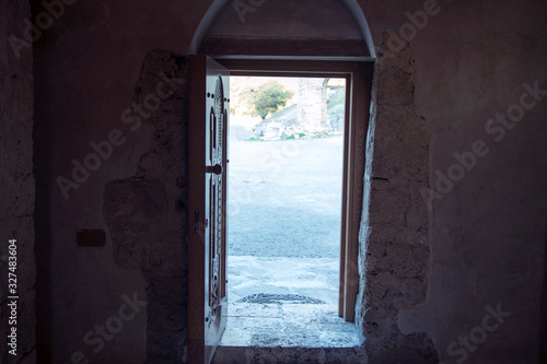 open door in the church © Vahagn