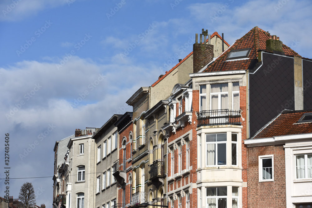 Fototapeta premium batiment immeuble immobilier