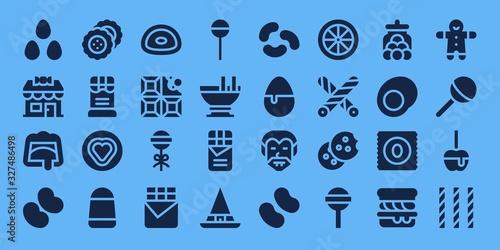 candy icon set