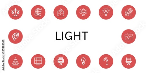 light icon set