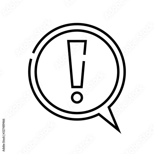 Needful issue line icon, concept sign, outline vector illustration, linear symbol.