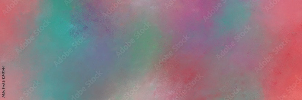 abstract painting background graphic with gray gray, indian red and rosy brown colors and space for text or image. can be used as horizontal background texture