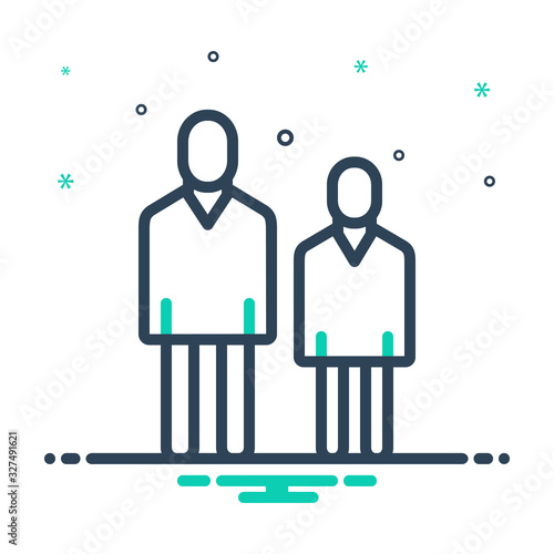 Mix icon for relatively 