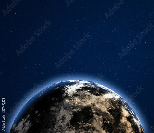 Fototapeta Naklejka Na Ścianę i Meble -  Planet Earth weather