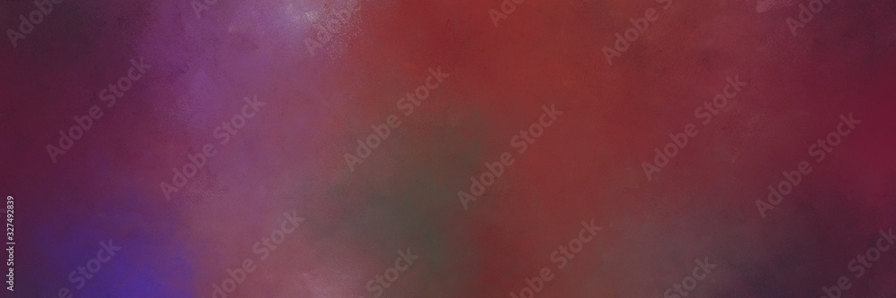 old mauve, antique fuchsia and very dark violet colored vintage abstract painted background with space for text or image. can be used as horizontal background texture
