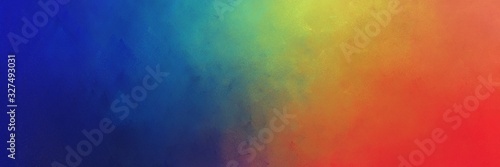 abstract painting background texture with coffee, midnight blue and dark sea green colors and space for text or image. can be used as horizontal header or banner orientation