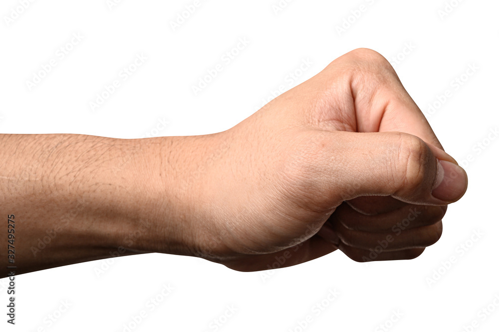 visible veins arm and hand isolated on a white background visible veins arm and hand isolated on a white background