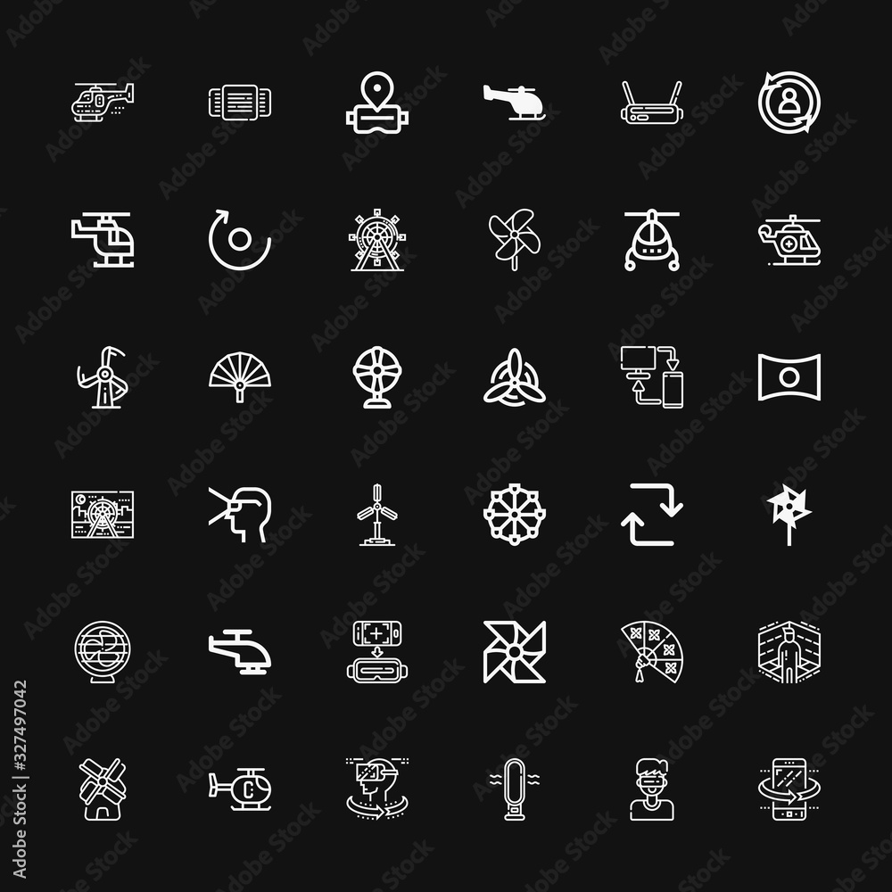 Editable 36 rotate icons for web and mobile Editable 36 rotate icons for web and mobile