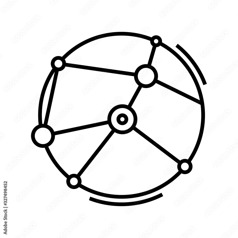 References line icon, concept sign, outline vector illustration, linear symbol. References line icon, concept sign, outline vector illustration, linear symbol.