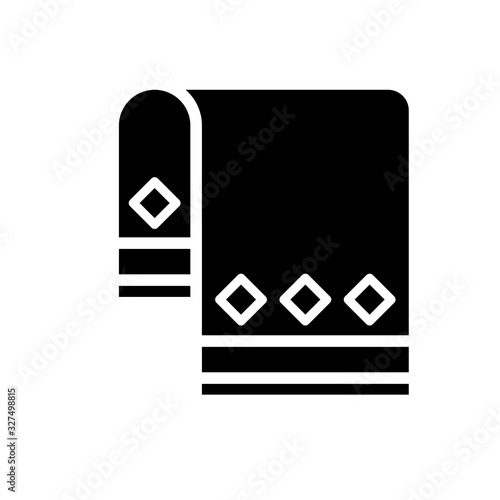 blanket icon vector template