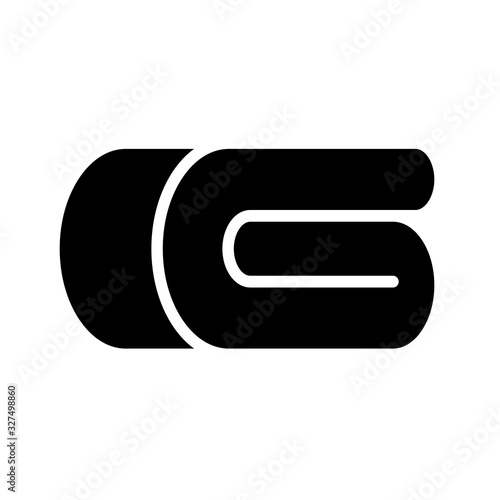 blanket icon vector template