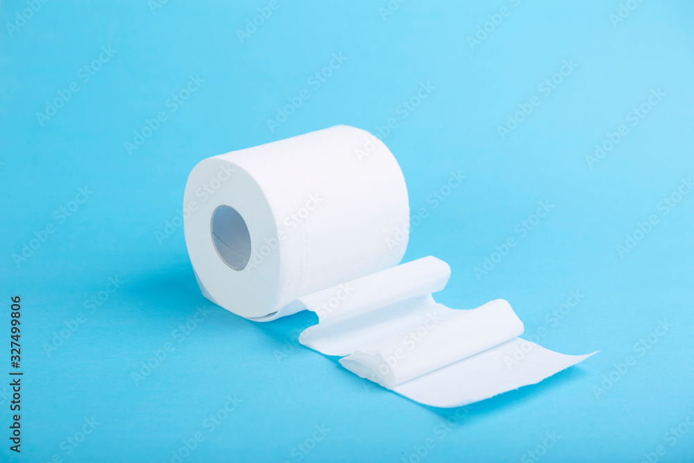 Obraz premium A roll of toilet paper