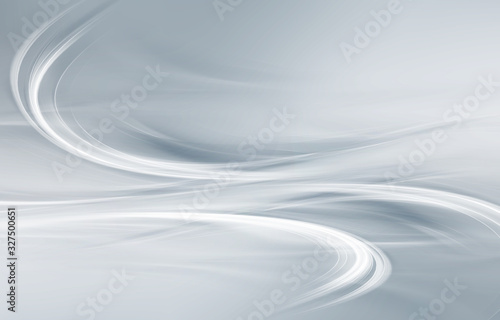 Light abstract background. Futuristic gray and white dynamic backdrop.