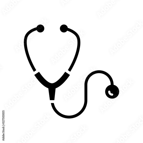 stethoscope icon design vector template
