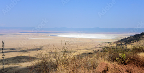 Ngorongoro crater overview. Northern Tanzania