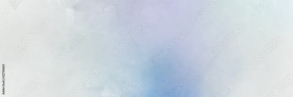 abstract painting background texture with light gray, light pastel purple and pastel blue colors and space for text or image. can be used as horizontal background graphic