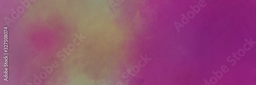 antique fuchsia  gray gray and mulberry  colored vintage abstract painted background with space for text or image. can be used as horizontal header or banner orientation