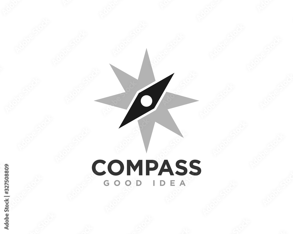 Compass Logo Icon Design Vector Compass Logo Icon Design Vector