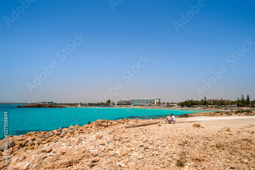 the most beautiful beach of cyprus nissi beach