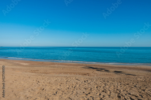 Benicassim beach a clear summer day, Castellon © vicenfoto