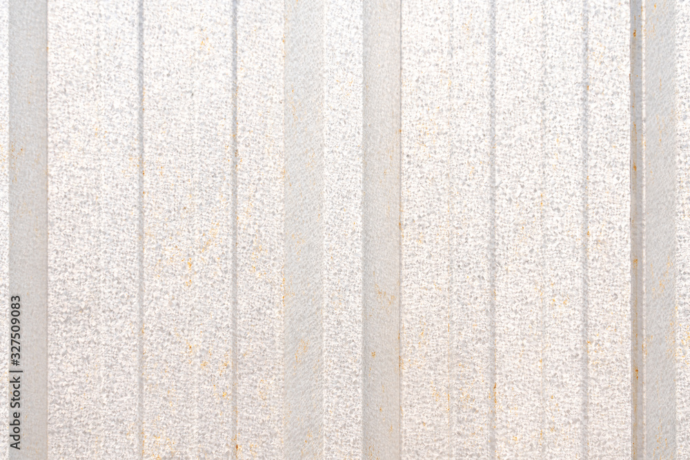Fototapeta premium Surface of rusty galvanized, corrugated iron texture background, use for construction material.