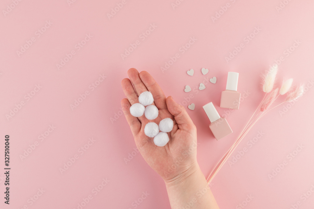 Beautiful female hands after spa procedures for skin care and beautiful manicure. Beautiful female hands after spa procedures for skin care and beautiful manicure.