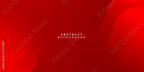 Abstract modern red curve background	