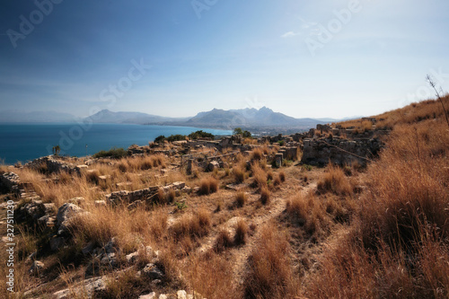 Archaeological Excavations of Solunto near Palermo on Sicily