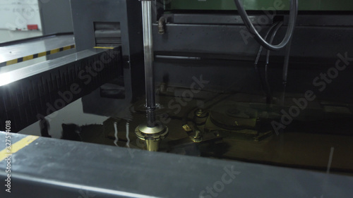 Sinker EDM manufacturing process shapes metal