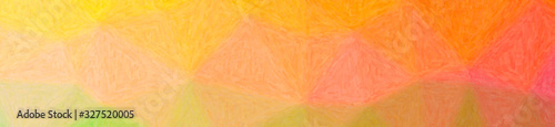 Abstract illustration of brown, orange Impasto background