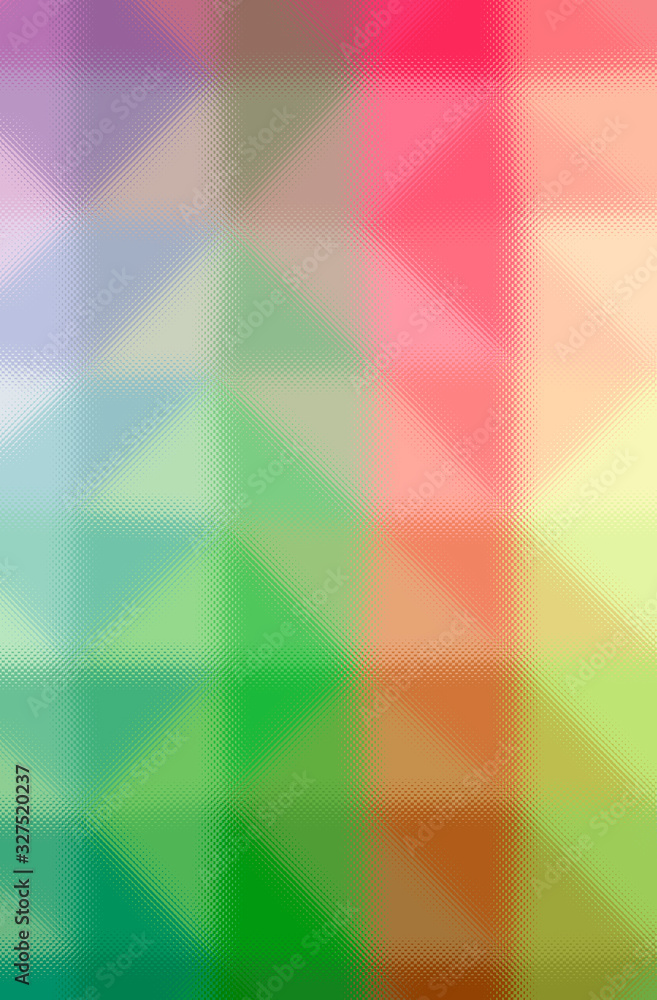 Illustration of abstract Green, Yellow, Green And Red Through The Tiny Glass Vertical background. Illustration of abstract Green, Yellow, Green And Red Through The Tiny Glass Vertical background.