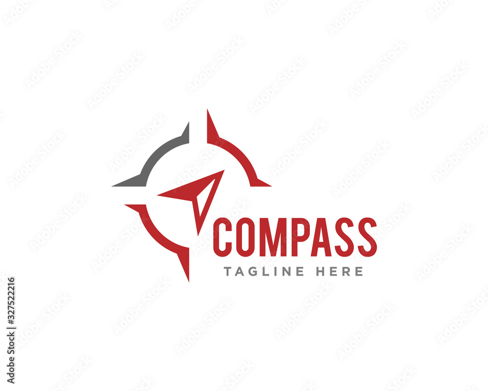 Compass Logo Icon Design Vector Compass Logo Icon Design Vector