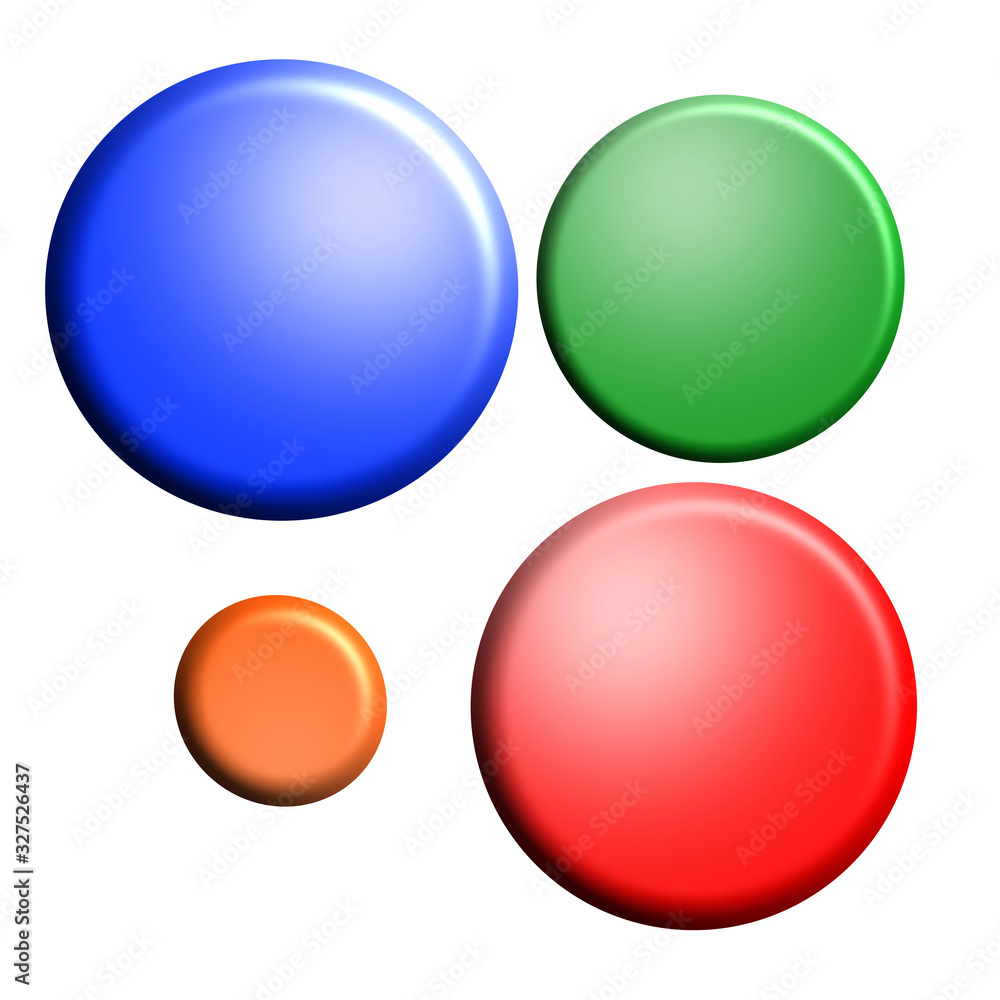Abstract circle, gradient, circle, colorful 3D, background image Abstract circle, gradient, circle, colorful 3D, background image