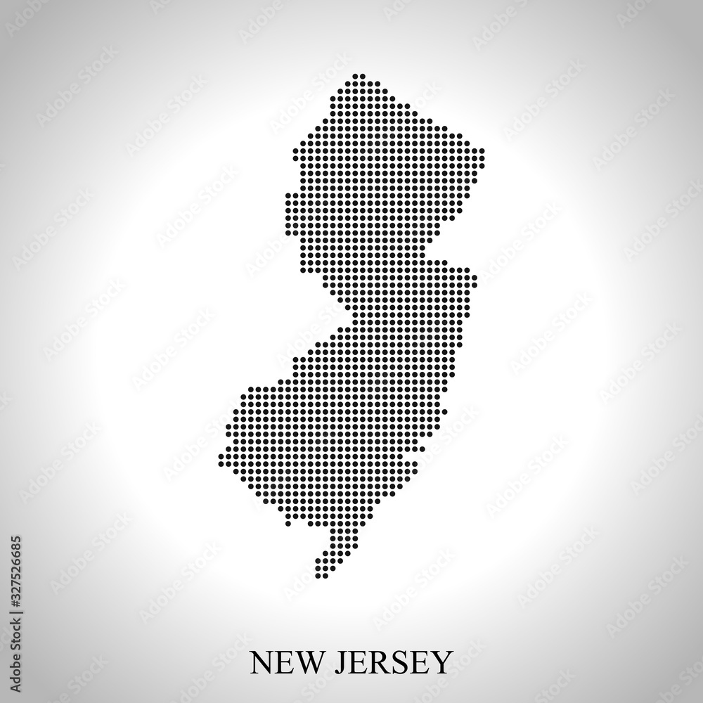 map of New Jersey