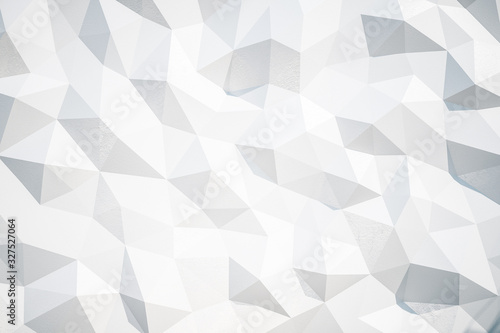 Abstract white polygon texture
