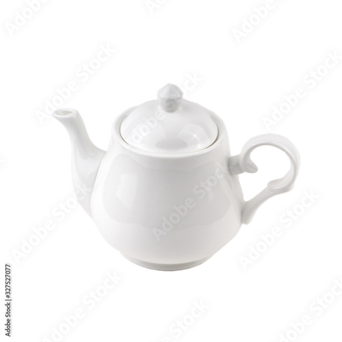 teapot ceramic isolated