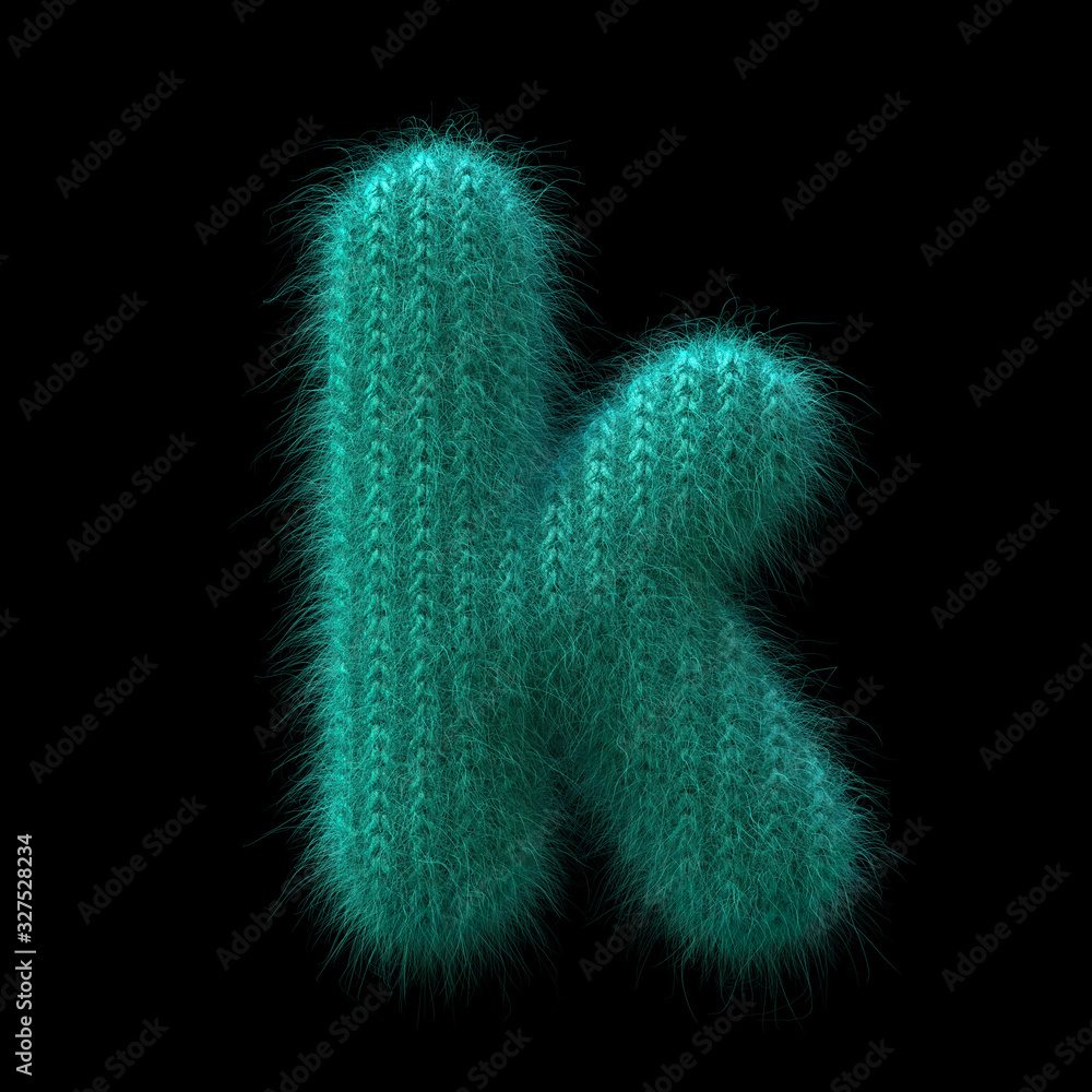 wool letter K - Small 3d knitted font - Suitable for Winter, knitting or wool related subjects wool letter K - Small 3d knitted font - Suitable for Winter, knitting or wool related subjects