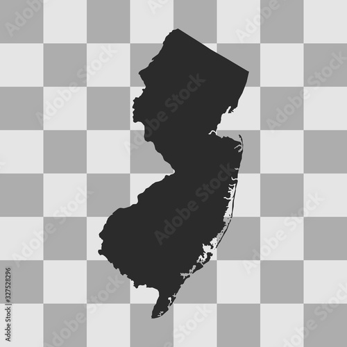 map of New Jersey