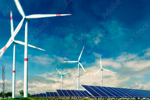 Wind energy and photovoltaics