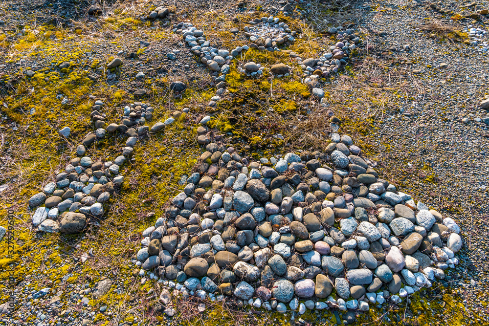 Mysterious stone labyrinth in Upper Swabia Mysterious stone labyrinth in Upper Swabia