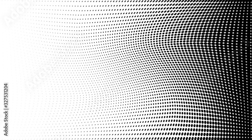 Light halftone dots pattern texture background