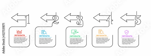 Design elements of business infographics. Modern infochart, marketing chart and graphs, bar diagrams.