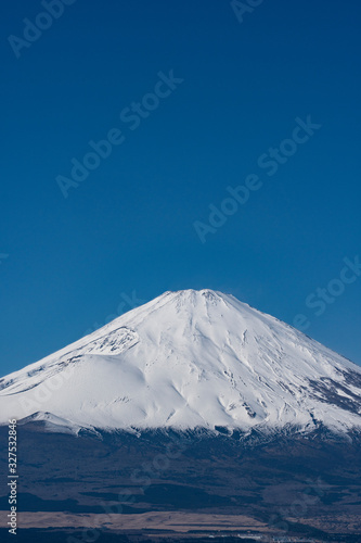 御殿場市から見た富士山