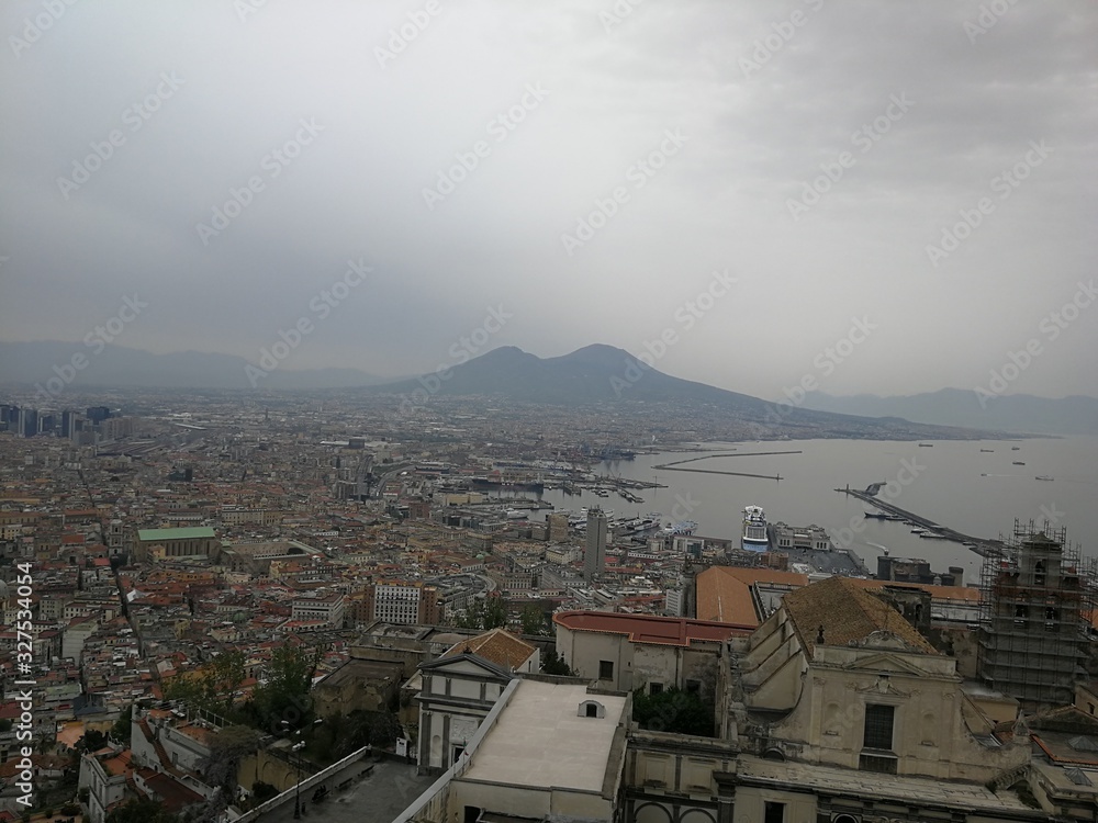 Obraz premium Napoli View