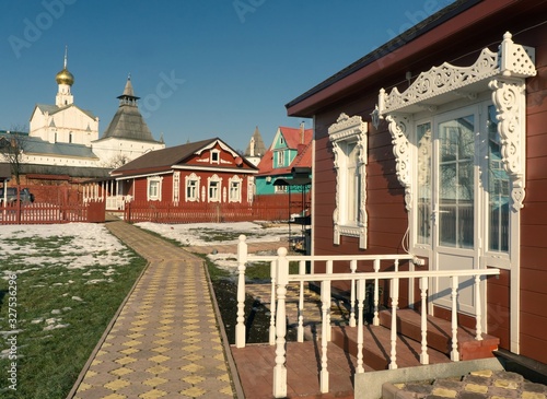 Foto Winter morning in Rostov Veliky