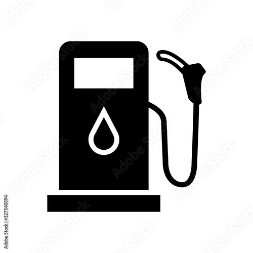 gas stations icon design, flat style icon collection